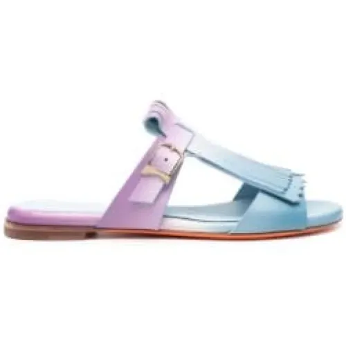 Shoes > Flip Flops & Sliders > Sliders - - Santoni - Modalova