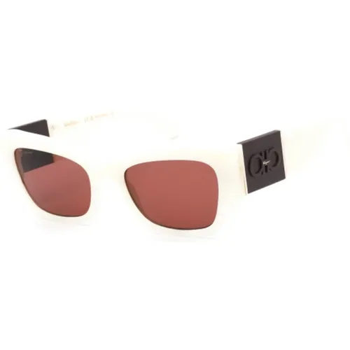 Accessories > Sunglasses - - Salvatore Ferragamo - Modalova