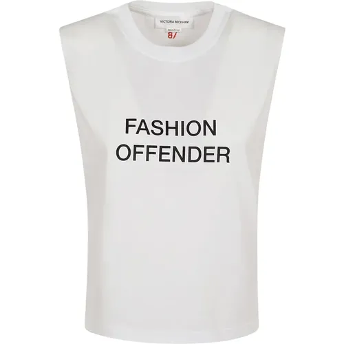 Tops > Sleeveless Tops - - Victoria Beckham - Modalova