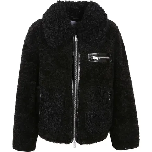 Jackets > Faux Fur & Shearling Jackets - - Stand Studio - Modalova