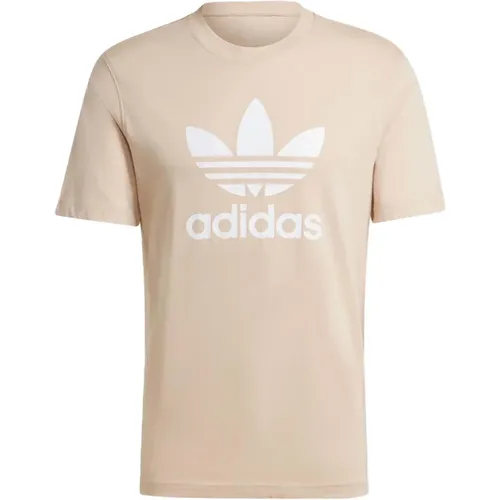 Adidas - Tops > T-Shirts - Beige - Adidas - Modalova