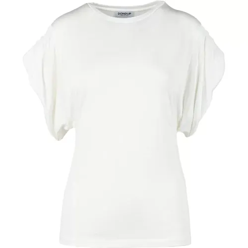 Dondup - Tops > T-Shirts - White - Dondup - Modalova