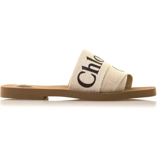 Shoes > Flip Flops & Sliders > Sliders - - Chloé - Modalova