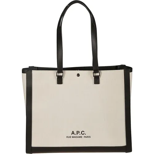 A.p.c. - Bags > Tote Bags - White - A.p.c. - Modalova