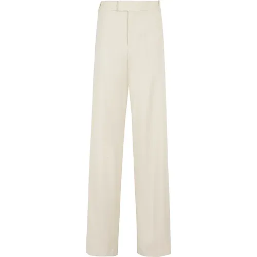 Trousers > Straight Trousers - - Blumarine - Modalova