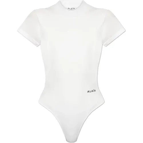 Alaïa - Tops > Body - White - Alaïa - Modalova