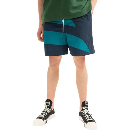 Drole de Monsieur - Shorts - Bleu - Drole de Monsieur - Modalova