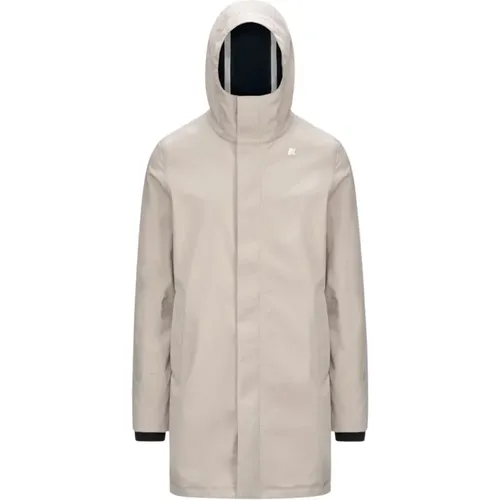 K-Way - Coats > Parkas - Beige - K-way - Modalova