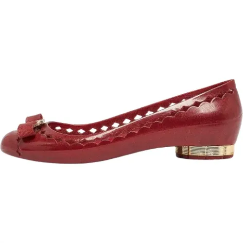 Pre-owned > Pre-owned Shoes > Pre-owned Flats - - Salvatore Ferragamo Pre-owned - Modalova