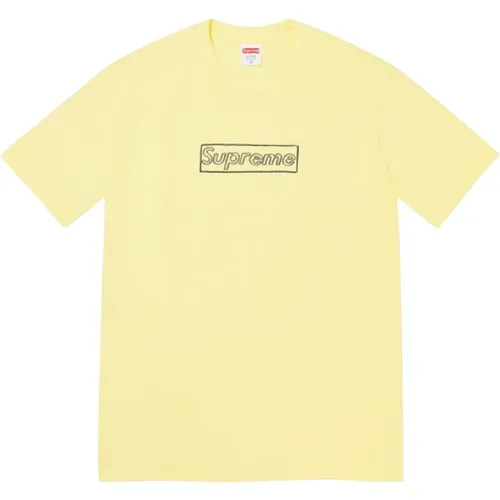 Kaws - Tops > T-Shirts - Yellow - Kaws - Modalova