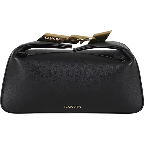 Lanvin - Bags > Handbags - Black - Lanvin - Modalova