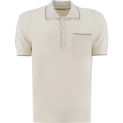 Tops > Polo Shirts - - BRUNELLO CUCINELLI - Modalova