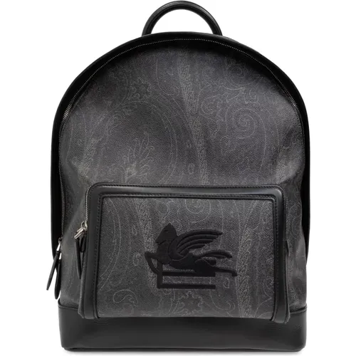 Etro - Bags > Backpacks - Black - ETRO - Modalova