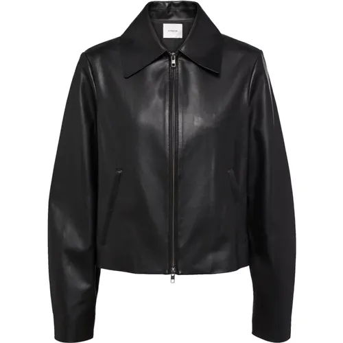 Jackets > Leather Jackets - - Vince - Modalova