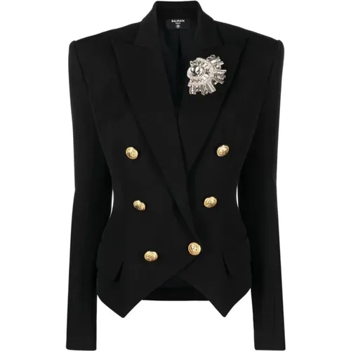 Jackets > Blazers - - Balmain - Modalova