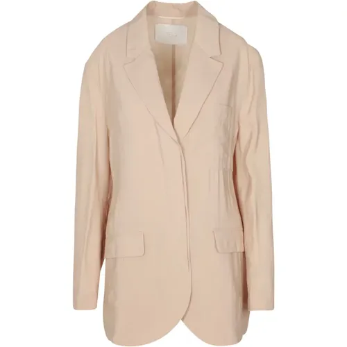 Tela - Jackets > Blazers - Beige - Tela - Modalova