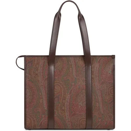 Etro - Bags > Tote Bags - Brown - ETRO - Modalova