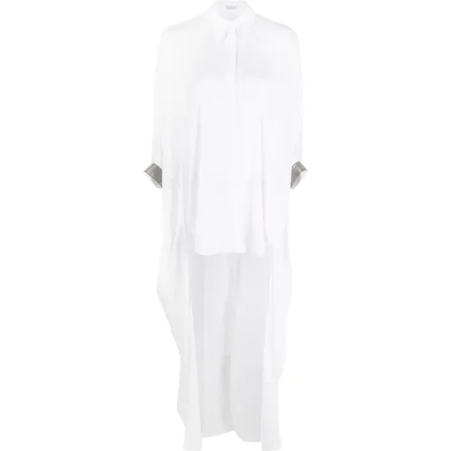 Dresses > Day Dresses > Shirt Dresses - - BRUNELLO CUCINELLI - Modalova