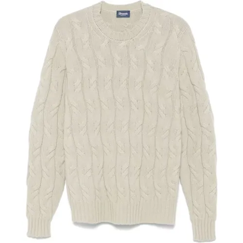 Knitwear > Round-neck Knitwear - - Drumohr - Modalova