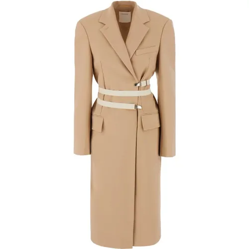 Coats > Belted Coats - - SPORTMAX - Modalova