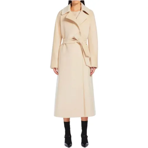 Coats > Belted Coats - - Max Mara Studio - Modalova