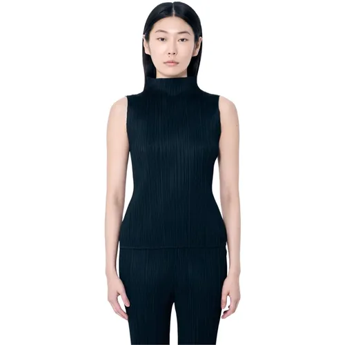 Tops > Sleeveless Tops - - Issey Miyake - Modalova