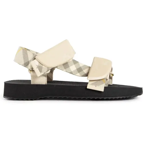 Shoes > Sandals > Flat Sandals - - Burberry - Modalova