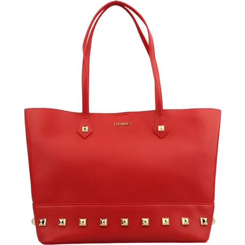 Twinset - Bags > Tote Bags - Red - Twinset - Modalova