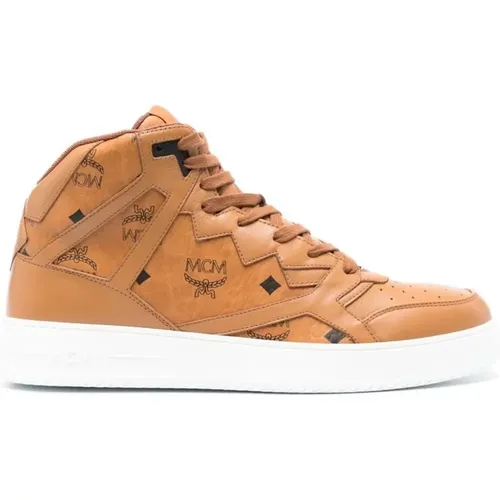 MCM - Shoes > Sneakers - Brown - MCM - Modalova