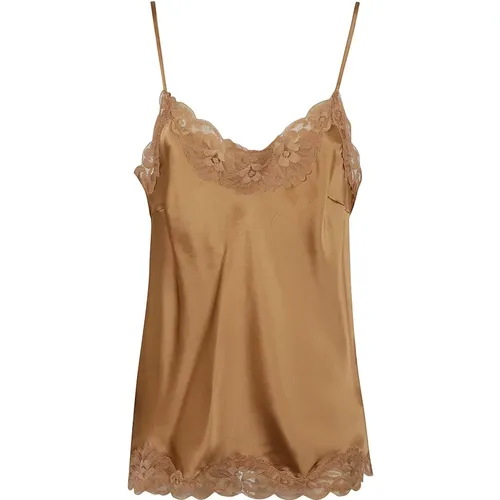 Tops > Sleeveless Tops - - Gold Hawk - Modalova