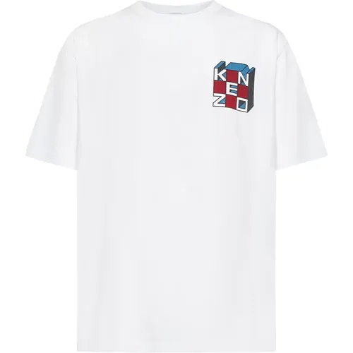 Kenzo - Tops > T-Shirts - White - Kenzo - Modalova