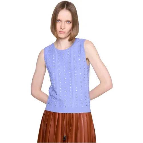 Tops > Sleeveless Tops - - Silvian Heach - Modalova