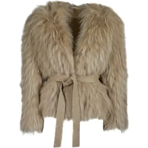 Jackets > Faux Fur & Shearling Jackets - - Yves Salomon - Modalova