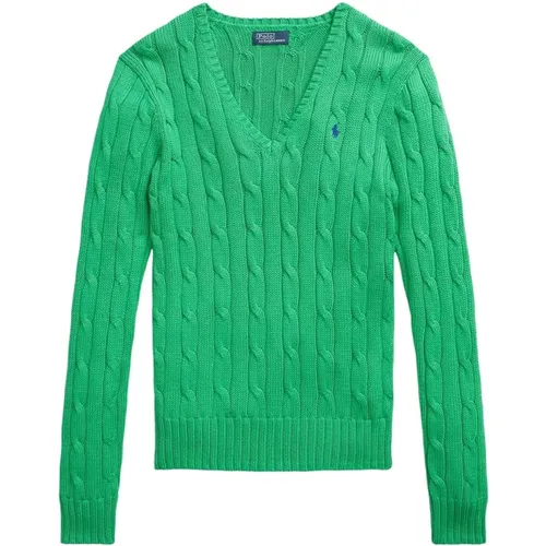 Knitwear > V-neck Knitwear - - Polo Ralph Lauren - Modalova