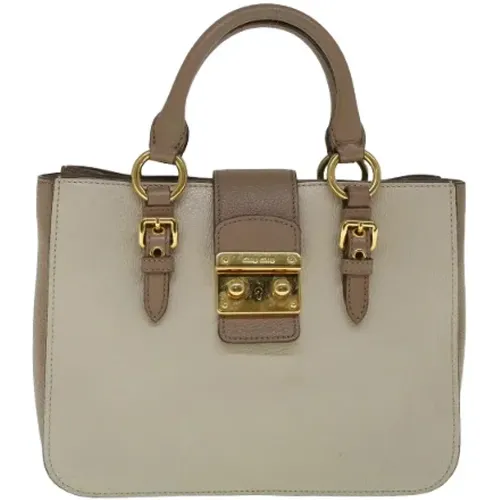 Pre-owned > Pre-owned Bags > Pre-owned Handbags - - Miu Miu Pre-owned - Modalova