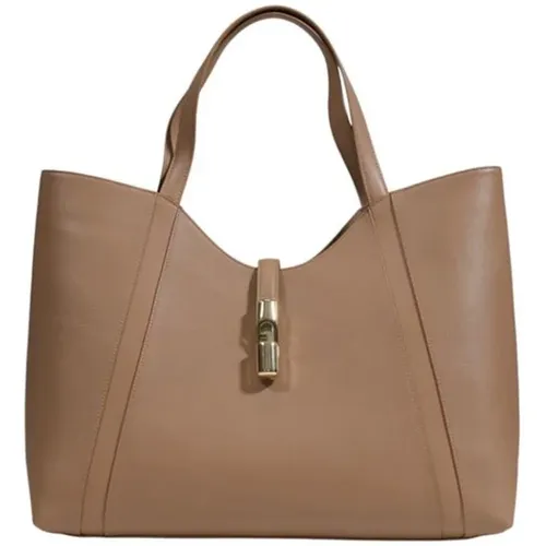 Furla - Bags > Handbags - Beige - Furla - Modalova