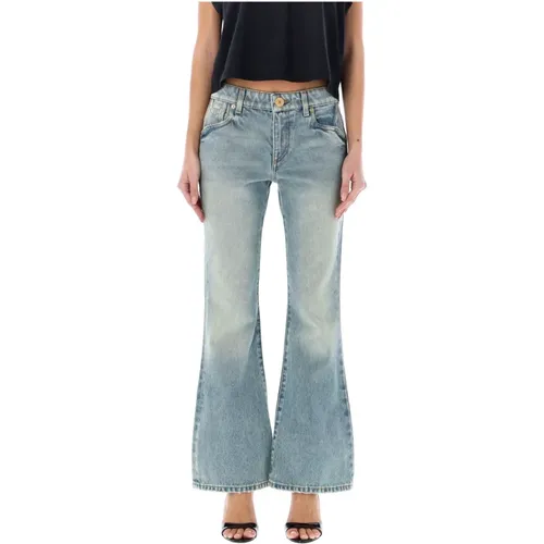 Jeans > Flared Jeans - - Balmain - Modalova