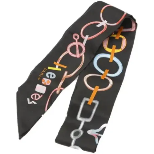 Pre-owned > Pre-owned Accessories > Pre-owned Scarves - - Hermès Vintage - Modalova