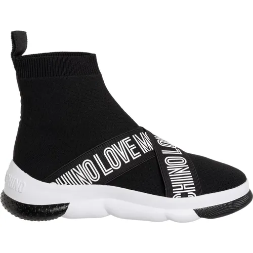 Love Moschino - Baskets - Noir - Love Moschino - Modalova