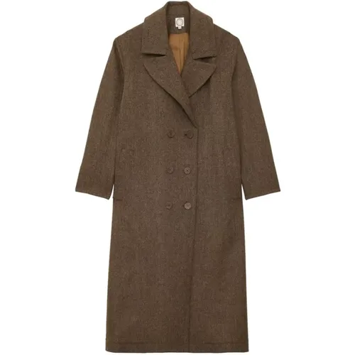 Coats > Double-Breasted Coats - - Ines De La Fressange Paris - Modalova