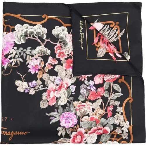 Accessories > Scarves > Silky Scarves - - Salvatore Ferragamo - Modalova