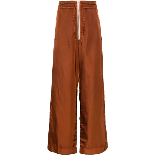 Trousers > Wide Trousers - - Dries Van Noten - Modalova