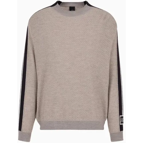 Knitwear > Round-neck Knitwear - - Armani Exchange - Modalova