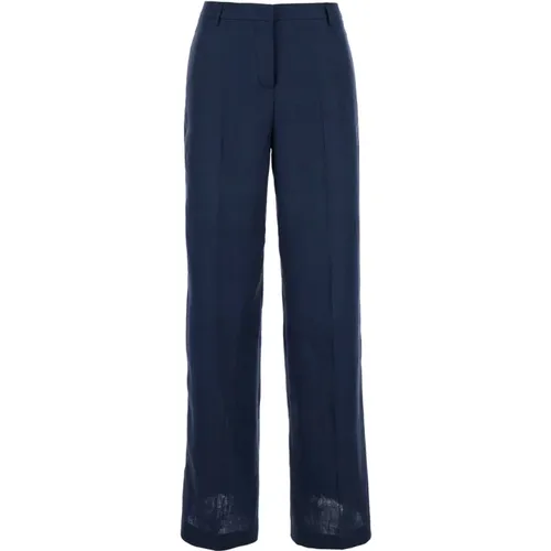 Trousers > Wide Trousers - - Plain Units - Modalova