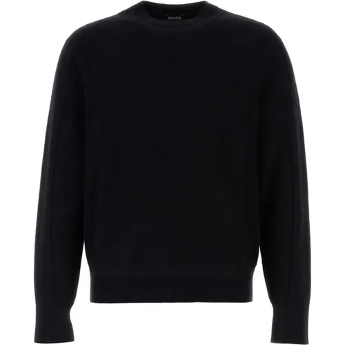 Knitwear > Round-neck Knitwear - - Z Zegna - Modalova