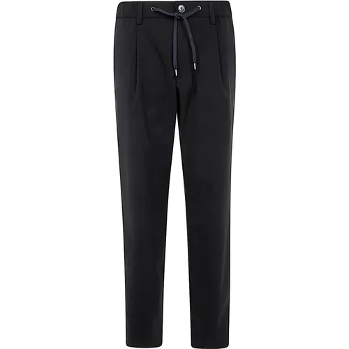 Trousers > Slim-fit Trousers - - Herno - Modalova