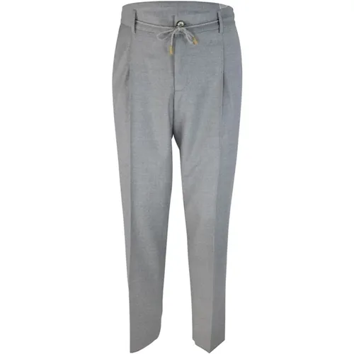 Trousers > Slim-fit Trousers - - Lubiam - Modalova