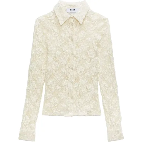 Blouses & Shirts > Shirts - - Msgm - Modalova