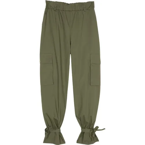 Trousers > Tapered Trousers - - Twinset - Modalova