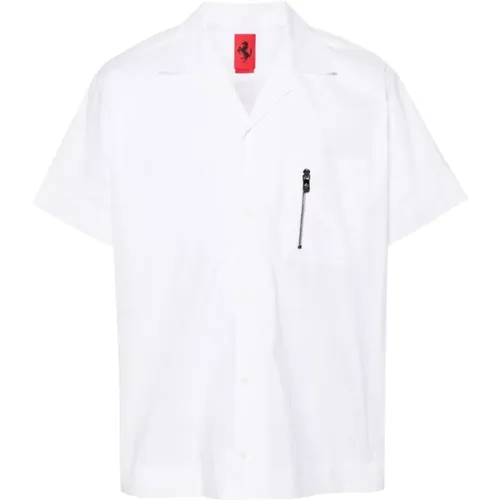Shirts > Short Sleeve Shirts - - Ferrari - Modalova
